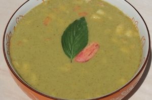Creamy Curried Apple Soup