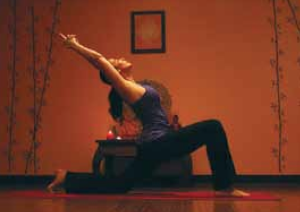 Leah Hartofelis Yoga Pose